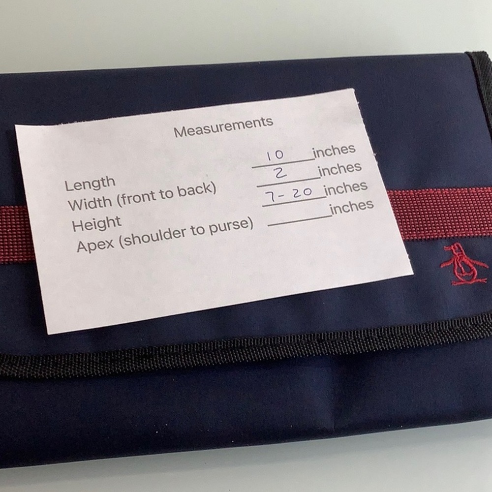 Original Penguin hanging toiletry bag travel kit NWT - Picture 9 of 9